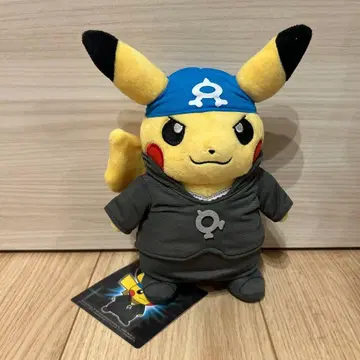 포켓몬 센터 봉제 인형 보스놀이 피카츄 A RR 아쿠아단 아오키리