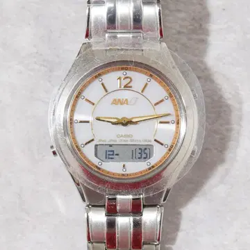 미사용 ANA 한정판 모델 콜라보 CASIO Wave Ceptor