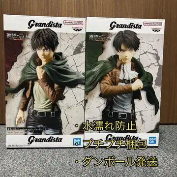 진격의 거인 Grandista 피규어 리바이 엘렌 2체 세트