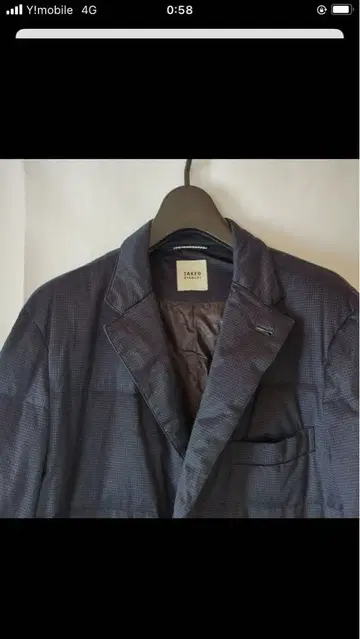 새상품급 사이즈 L TAKEO KIKUCHI 패커블 라이트 다운 코트