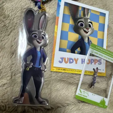 주토피아 주디 키체인 브로마이드 컬렉션