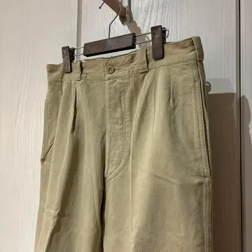 레어 사이즈! 12 표기 프랑스군 M52 60s 치노 팬츠