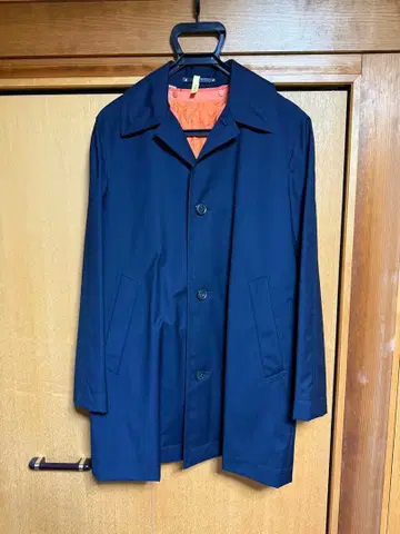 폴스미스 네이비 스텐카라 코트