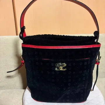 [ 가벼운 ] 인기 SAVOY 핸드백 [ 레드 블랙 ]