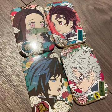 귀멸의 칼날 마루카쿠 스퀘어 캔뱃지