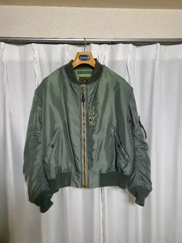 U.S. AIR FORCE MA-1 플라이트 자켓 올리브 그린