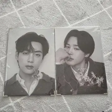 BTS 흑백 프리미엄 사진