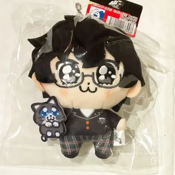 페르소나 5 더 로얄 주인공  봉제 인형 마스코트 상냥함 한정판 새상품