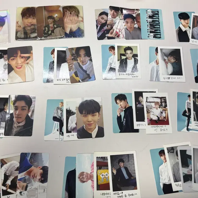 세븐틴 포카 팔아요 49장 일괄 13.0 바인더+앨범마니+포스터