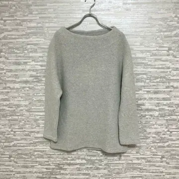 에스파스 데 카르마 택 포함 새상품 그레이 풀오버 L 사이즈 루즈핏