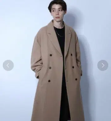 HARE CASHEEP 울 더블 빅 코트