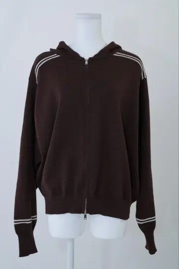 LINE KNIT HOODIE HK-019 hiicode