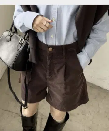 RED CARD/레드카드 별주 CORDUROY 숏팬츠