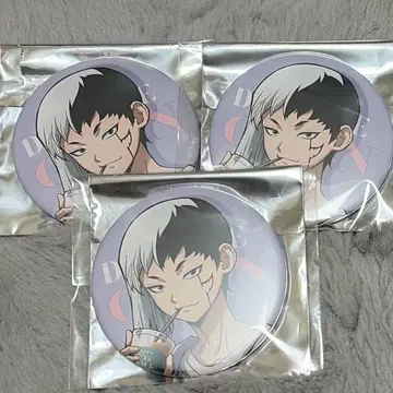 Dr.STONE 미쿠가 캔뱃지 겐