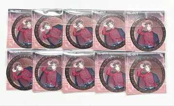 블루 록 neon 차이나 BIG 홀로그램 캔뱃지 이토시 사에