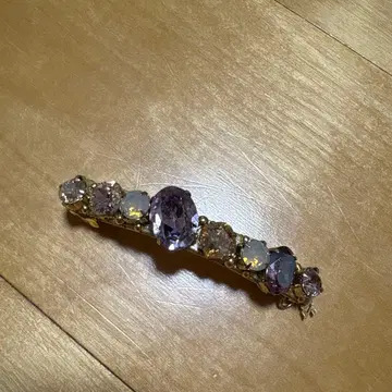 Complex Biz 머리핀 골드 보라색