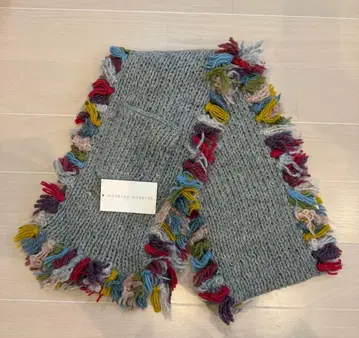 새상품, 미사용 Hobbyra Hobbyre 머플러 그레이