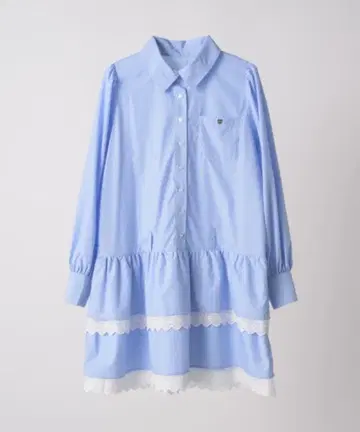 idem / 레이스 스커트 셔츠 원피스