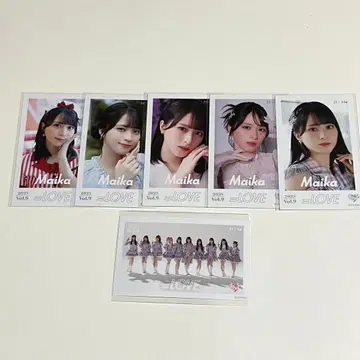 이코럽 사사키 마이카 미니 사진 Vol.9 컴프+단체