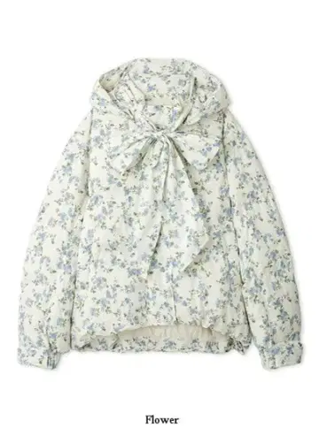 릴리 브라운 리사이클 리본 다운