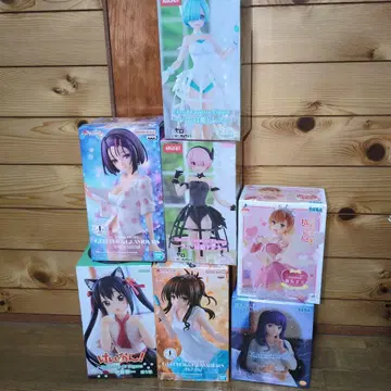 애니메이션 캐릭터 피규어 세트 7개