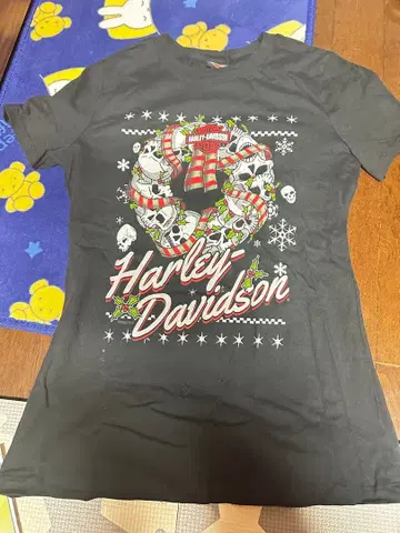 할리데이비슨 T셔츠 블랙 반팔 텍사스 Texas 카우보이 S
