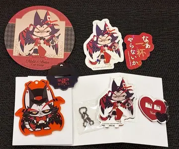 해즈빈 호텔 허스크 아크릴 스탠드 스티커 코스터