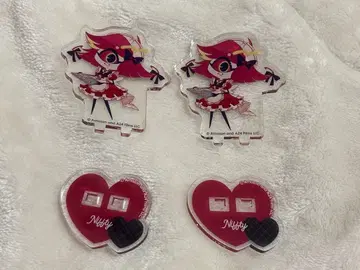 해즈빈 호텔 니프티 미니 아크릴 스탠드 2개 세트 애니메이트 카페