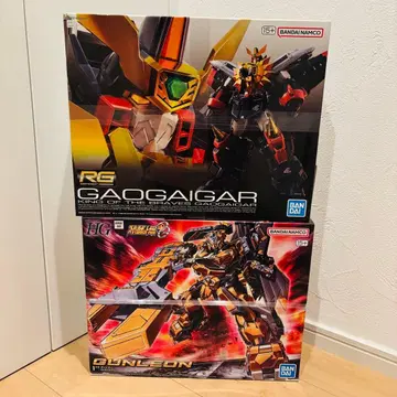RG 가오가이거 + HG 건레온 미개봉 새상품 세트 당일 발송