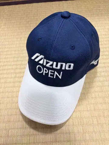 미즈노 OPEN 캡 네이비/화이트