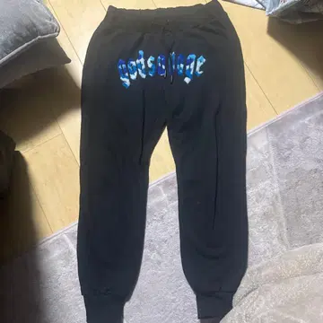 갓세비지 남성용 바지 파랑