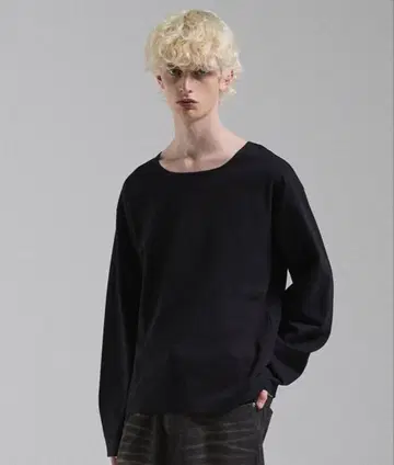 [ 새상품 ] Parts Lab. 보트넥 롱T 블랙, 화이트 M 사이즈