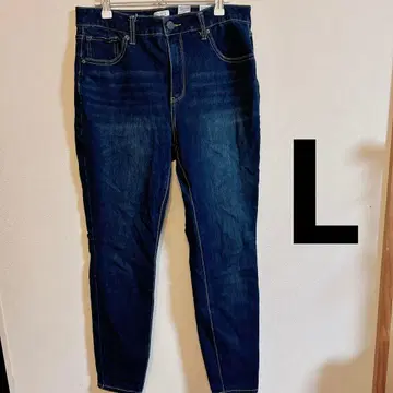 TIME AND TRU 다크 블루 슬림핏 데님 12 사이즈 L