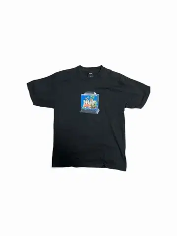HUF 블랙 T셔츠 M