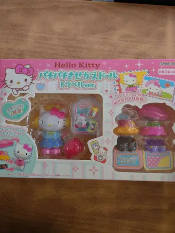 헬로 키티 바나나 기믹 인형 트래블 ver