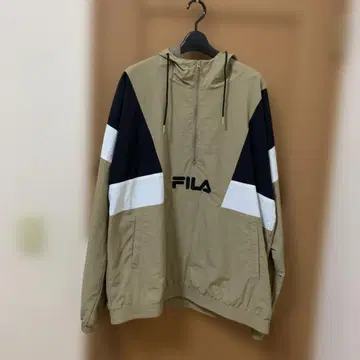 휠라 나일론 절개 풀오버