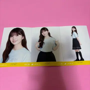 노기자카46 오가와 아야 브로마이드 쿠보 시오리 졸업 콘서트 T셔츠 컴프