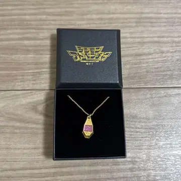 디지몬 어드벤처 메모리얼 목걸이 택 빛: