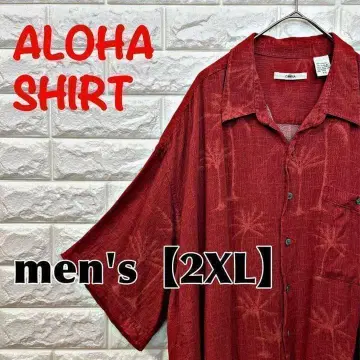 D28 [CAMPIA] 올 패턴 하와이안 셔츠 [남성용 2XL]