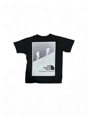 THE NORTH FACE 블랙 티셔츠 M