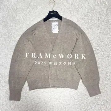 25년 새상품 FRAMEWORK Li/W 랩 가디건 정가 2.5 완판