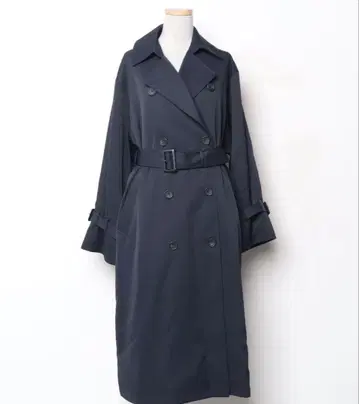 로페피크닉 발수 가공 꽃가루 가드/트렌치코트 네이비 36