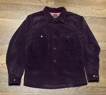 텐더로인 코듀로이 셔츠 S 사이즈 버건디 와인 레드