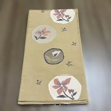 후쿠로 오비 꿈의 춤 소박한 꽃무늬