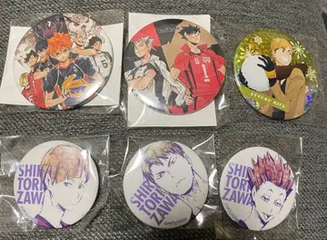 하이큐 캔뱃지 6종