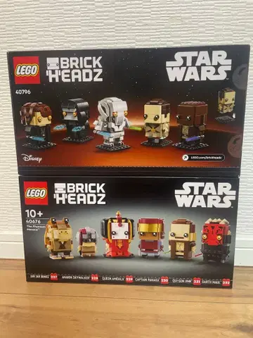 레고 스타 워즈 브릭헤즈 40676 40796