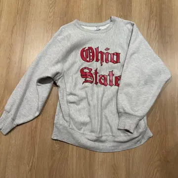 80s 트리코 태그 챔피온 Ohio State 리버스 위브 XL