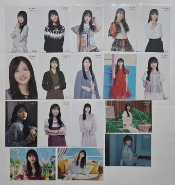 노기자카46 쿠보 시오리 세븐 인터넷 한정판 브로마이드 17장