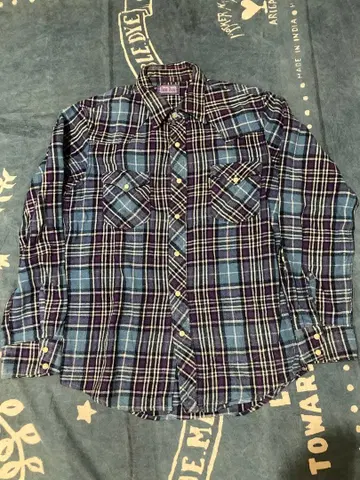 블루블루 BLUEBLUE 웨스턴 셔츠 HRM 체크/플란넬 셔츠