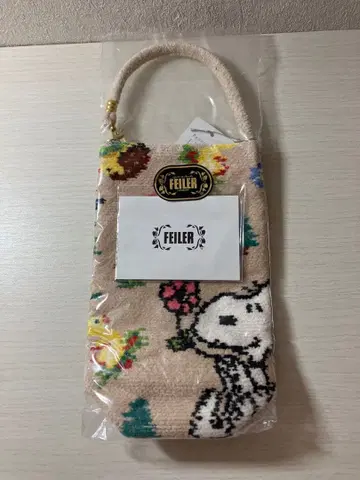 [ 미사용 새상품 ] 페이 스누피 콜라보 보틀 케이스